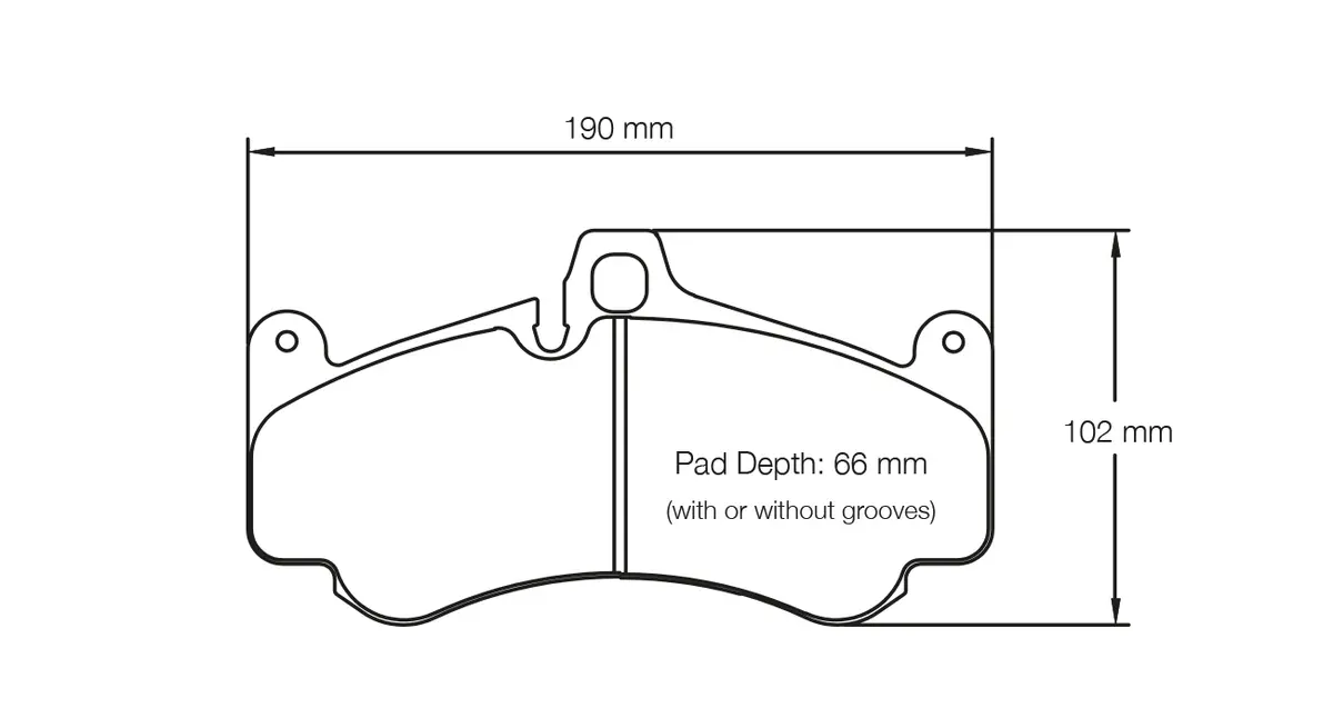 Pagid - (Shape No.: 2707) Porsche 1