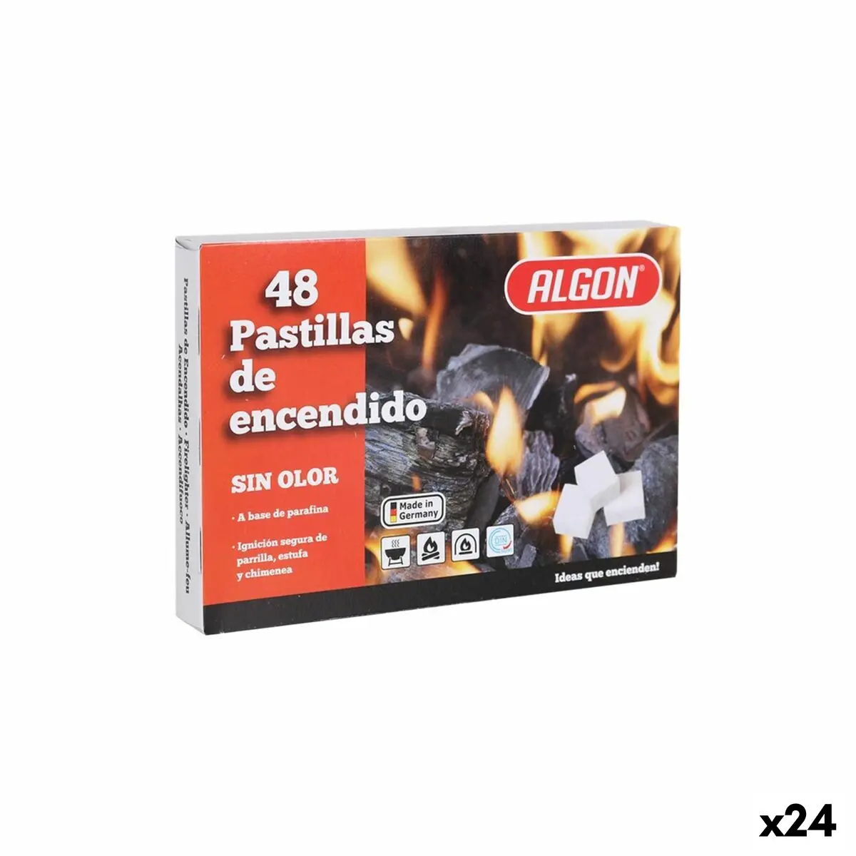 Firelighters Algon 48 Pieces (24 Units) 1