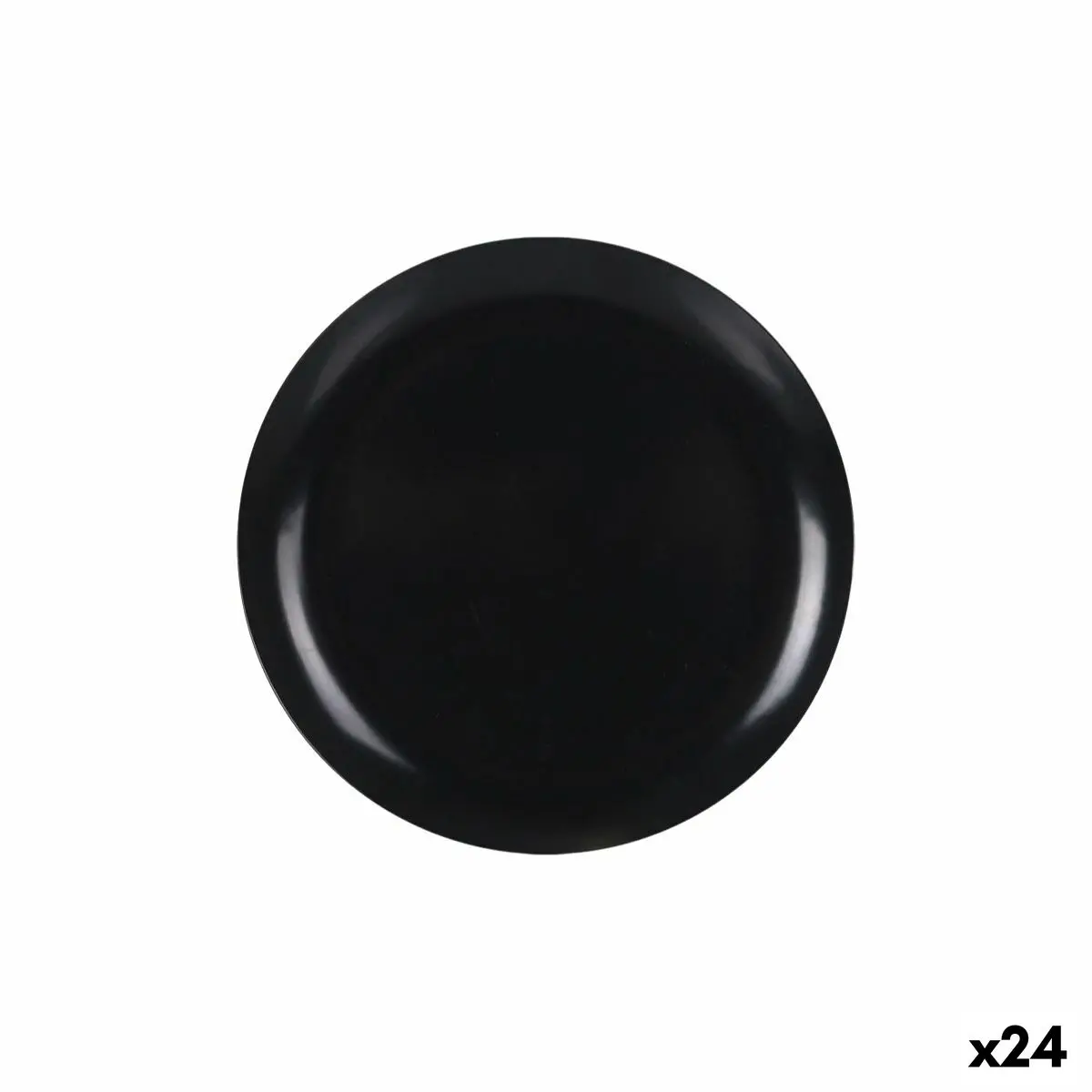 Flat Plate La Mediterránea Anthracite 25 X 25 X 1,5 Cm (24 Units) 1