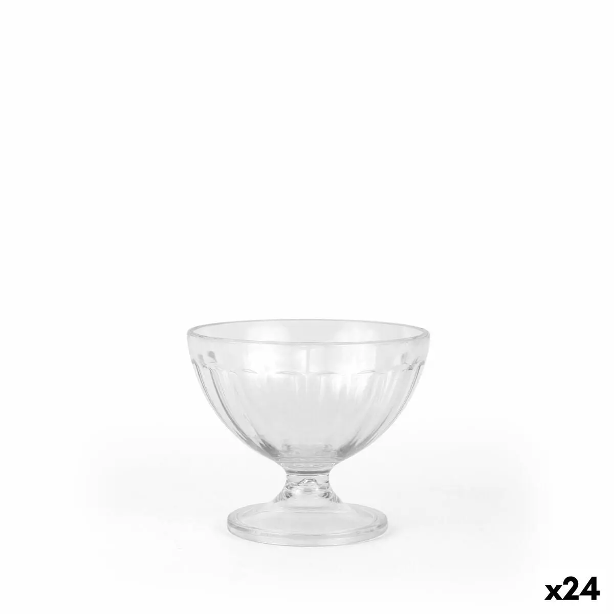 Ice Cream And Milk Shake Glass La Mediterránea 0,25 L (24 Units) 1
