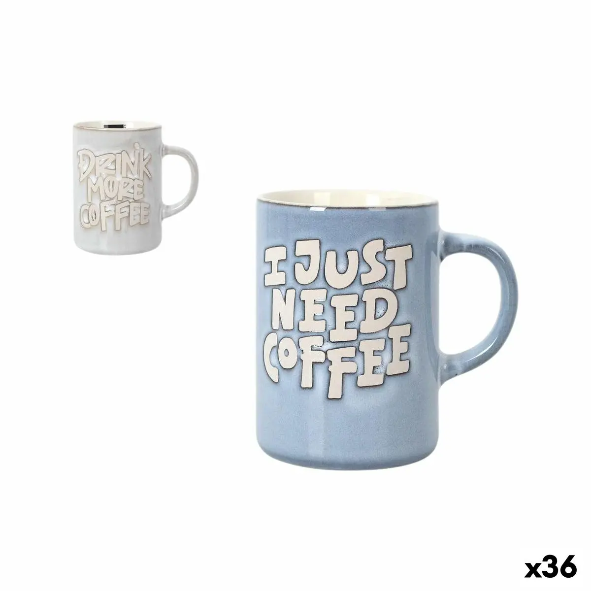 Mug La Mediterránea Needs 330 Ml (36 Units) 1