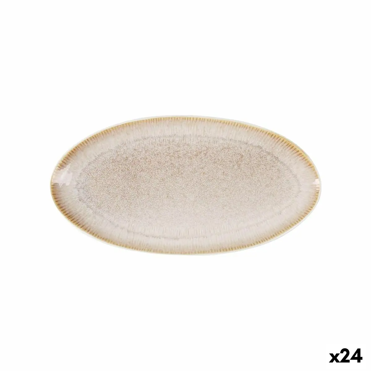 Serving Platter La Mediterránea Calobra 26,5 X 14 Cm (24 Units) 1
