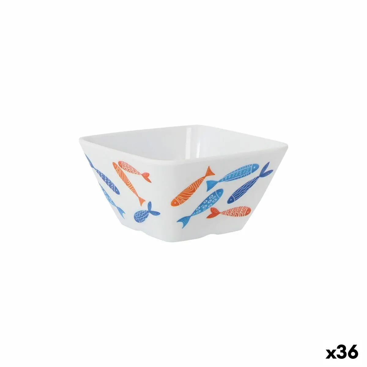 Snack Bowl La Mediterránea Fish 10,5 Cm (36 Units) 1