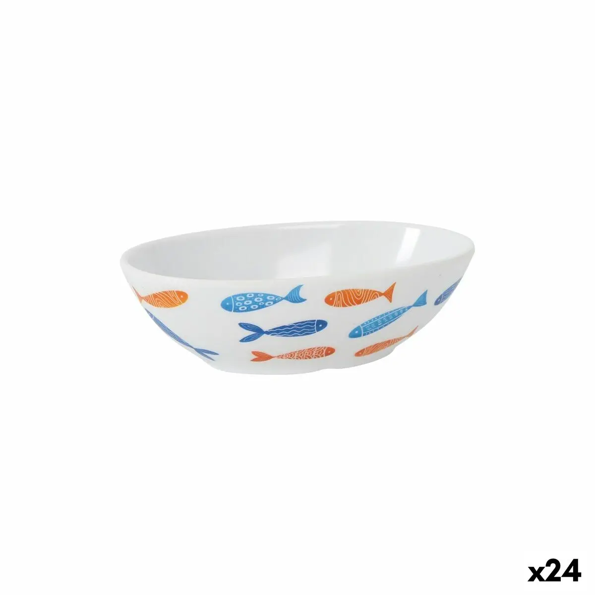 Snack Bowl La Mediterránea Fish 13,5 Cm (24 Units) 1