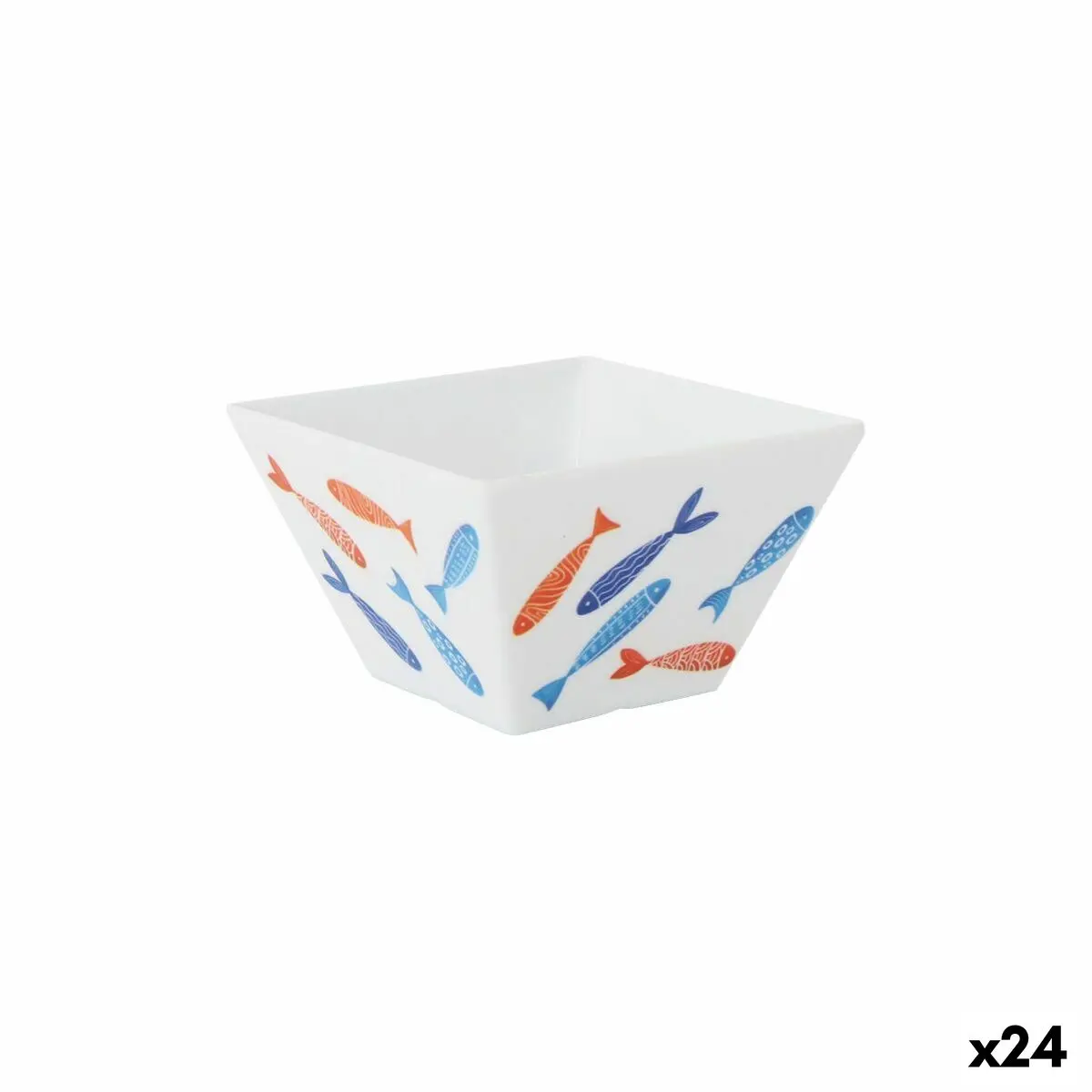 Snack Bowl La Mediterránea Fish 10 X 10 X 6 Cm (24 Units) 1