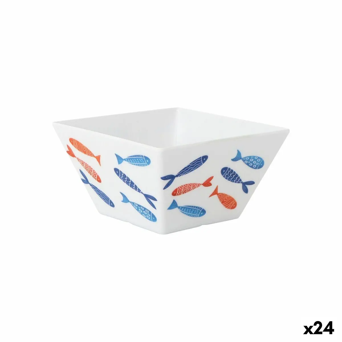 Snack Bowl La Mediterránea Fish 13 X 13 X 7 Cm (24 Units) 1