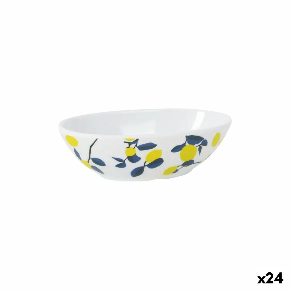 Snack Bowl La Mediterránea Lemon 13,5 Cm (24 Units) 1