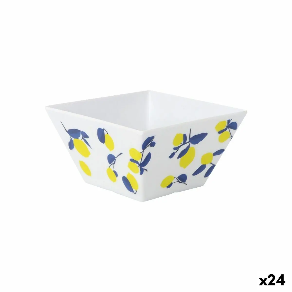 Snack Bowl La Mediterránea Lemon 13 X 13 X 7 Cm (24 Units) 1