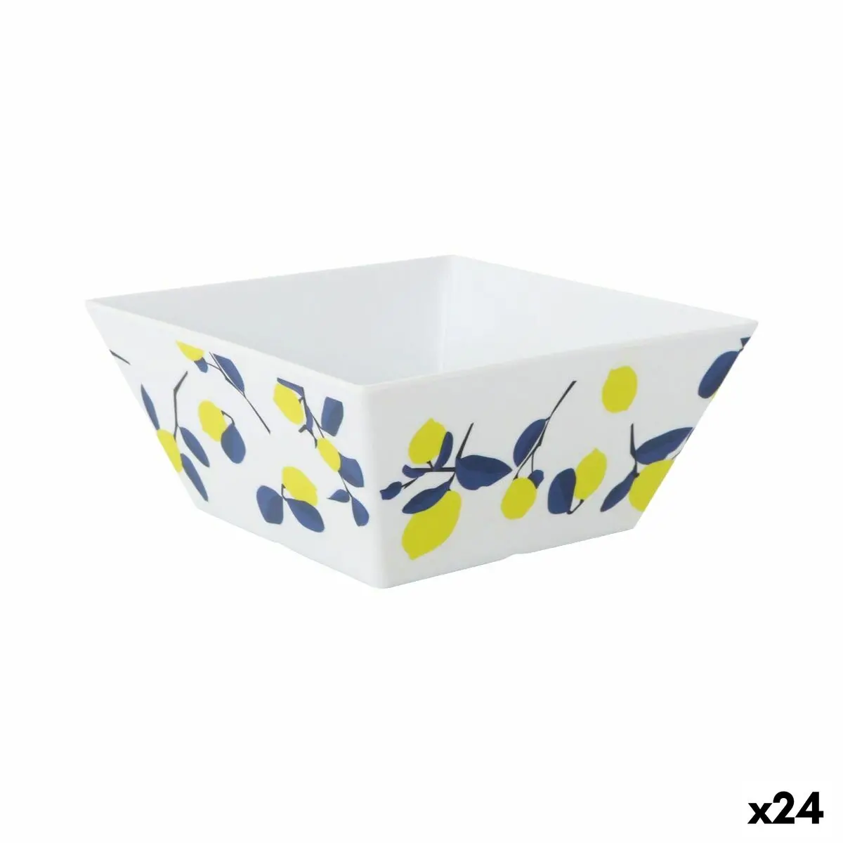 Snack Bowl La Mediterránea Lemon 18 X 18 X 8 Cm (24 Units) 1