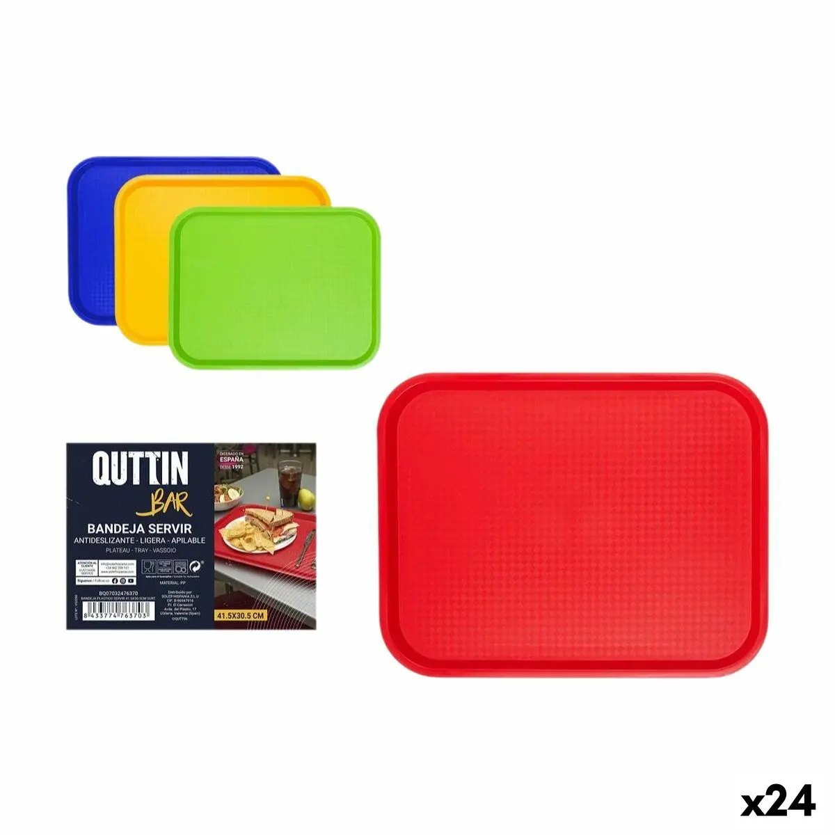 Tray My Bar Plastic (24 Units) 1