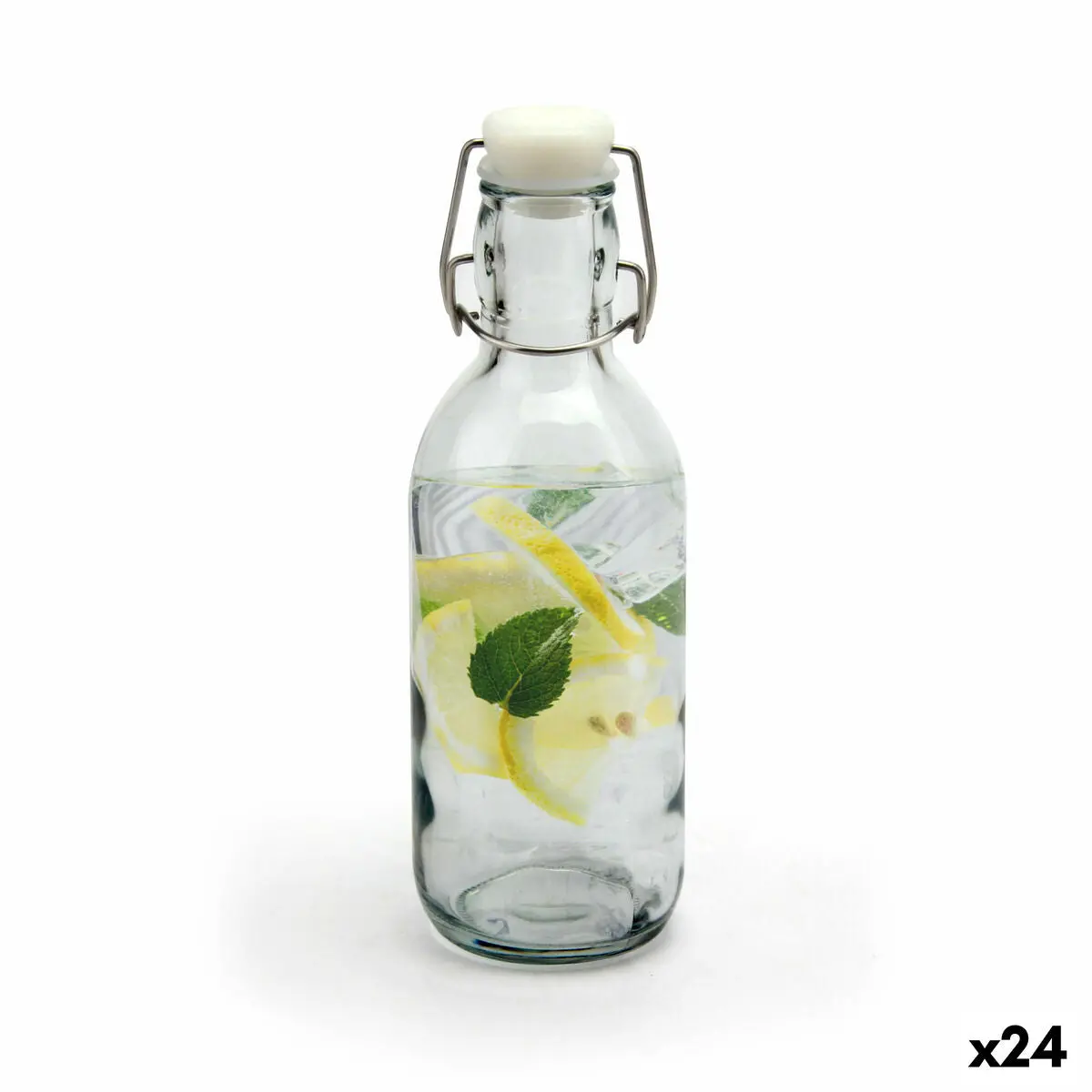 Glass Bottle La Mediterránea Glass 500 Ml (24 Units) 1
