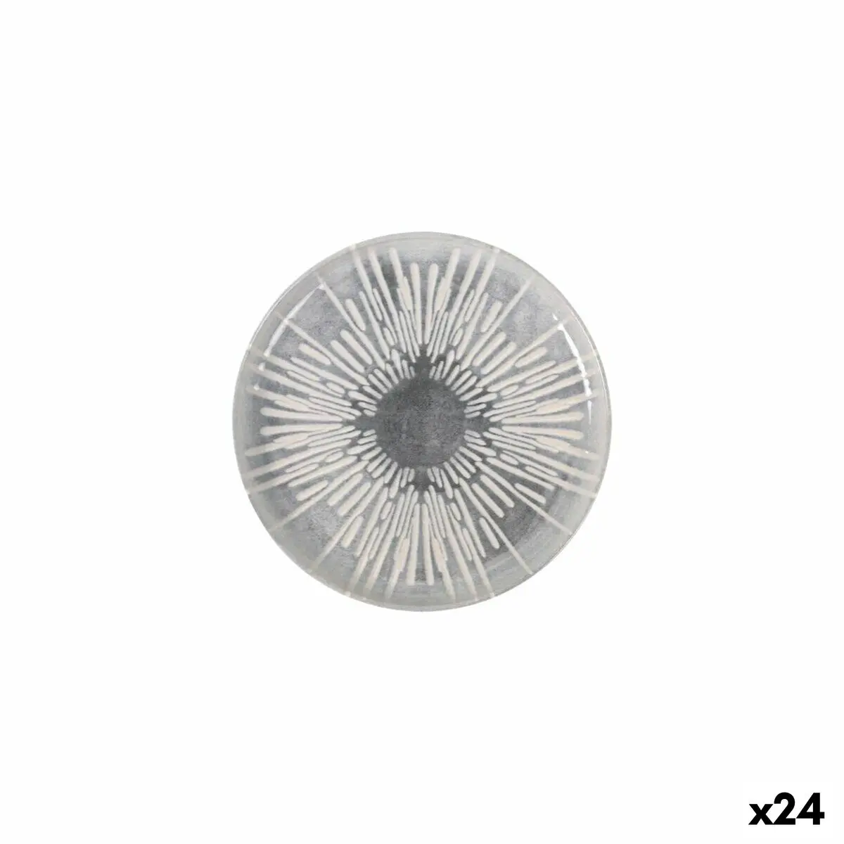 Serving Platter La Mediterránea Ivar Circular 15,4 X 15,4 X 2,1 Cm (24 Units) 1