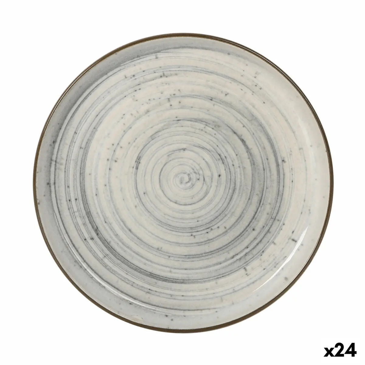 Serving Platter La Mediterránea Vortex Circular Ø 15,4 X 2,1 Cm (24 Units) 1