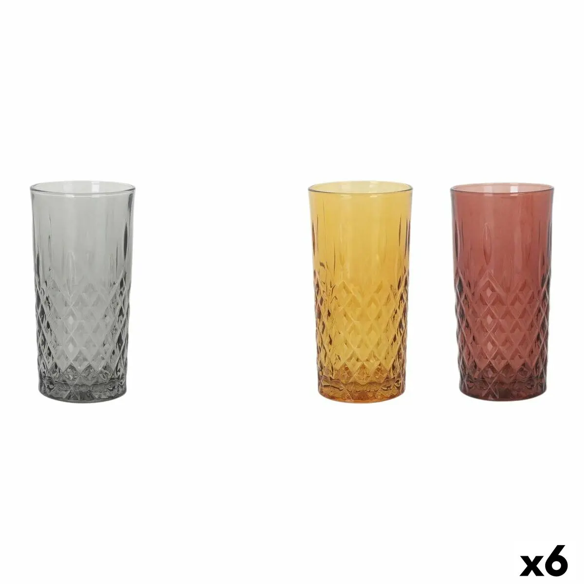 Set Of Glasses Lav Odin 4 Pieces (6 Units) 1
