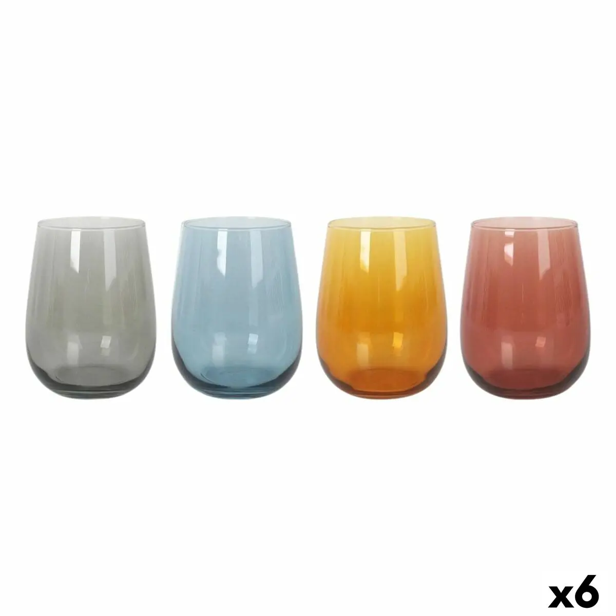 Set Of Glasses Lav Gaia 4 Pieces (6 Units) 1