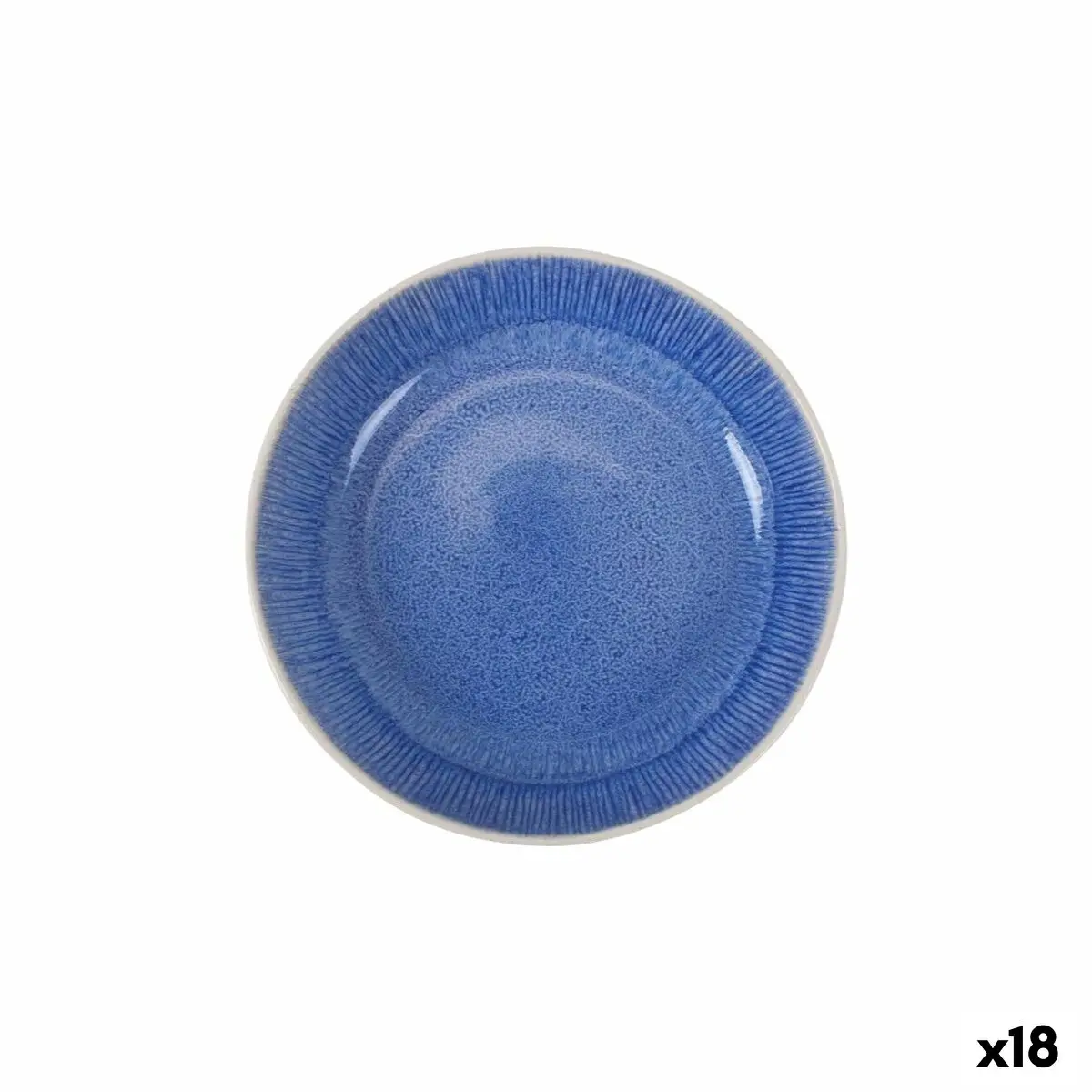 Deep Plate La Mediterránea Calobra Blue (18 Units) 1