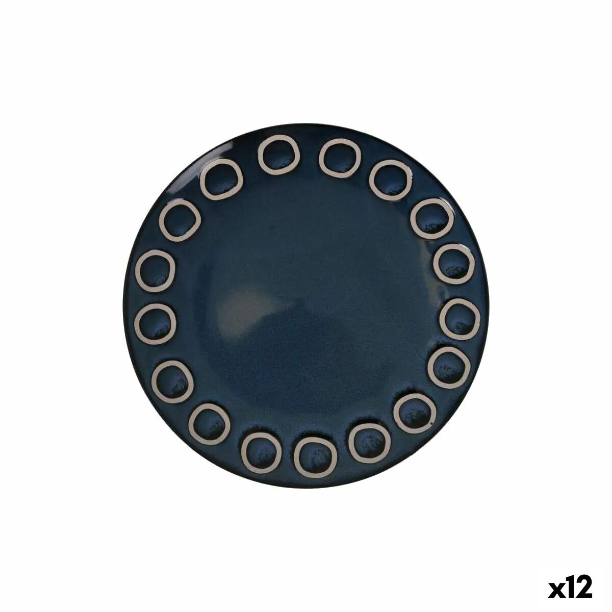 Flat Plate La Mediterránea Almudena Blue (12 Units) 1