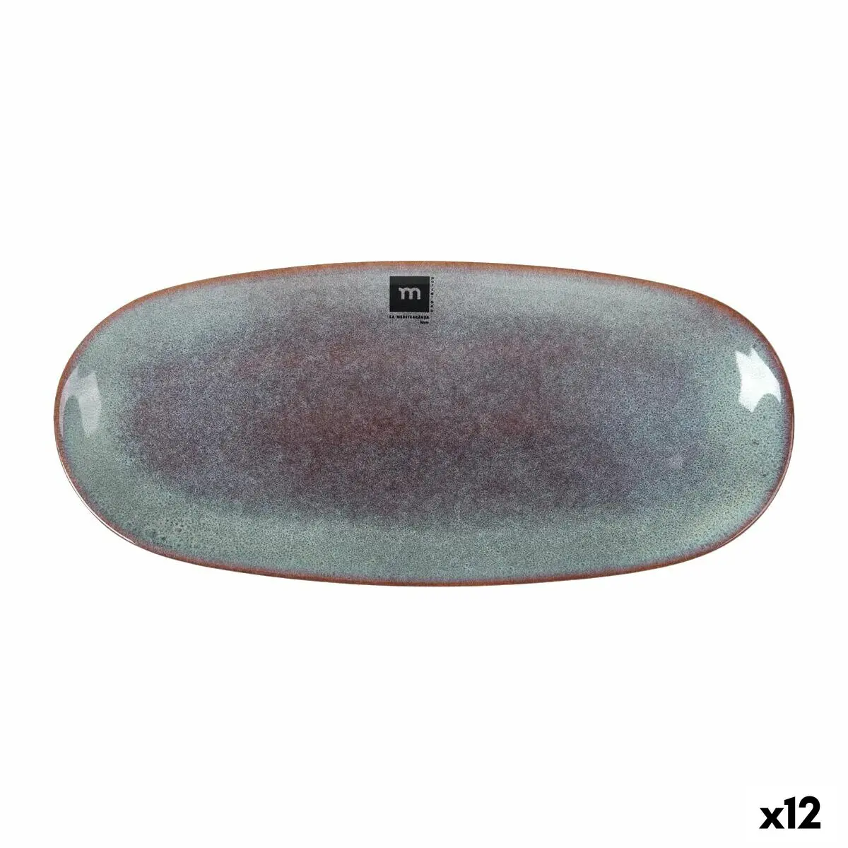 Serving Platter La Mediterránea Melow Oval (12 Units) 1