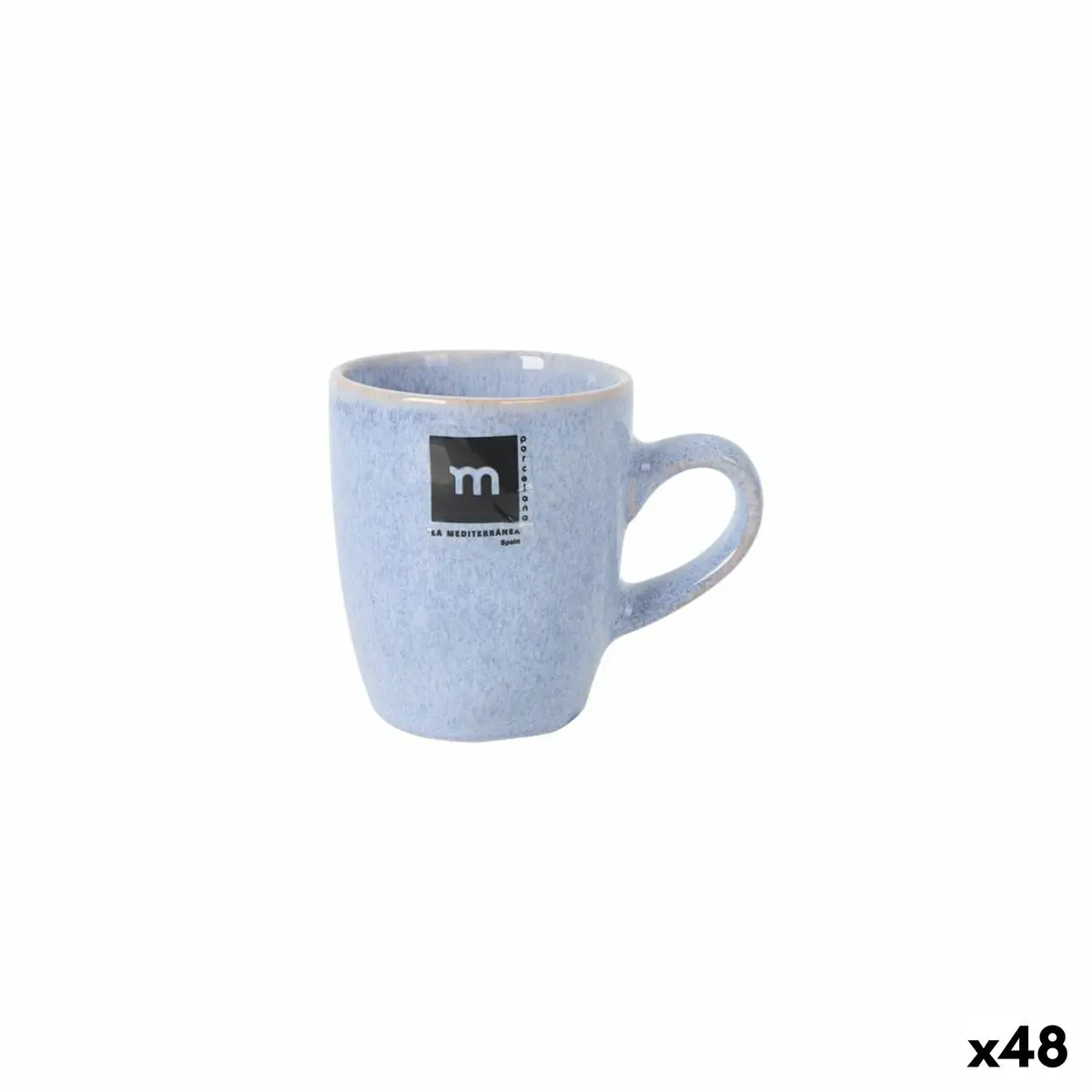 Mug La Mediterránea Macarella Blue 100 Ml (48 Units) 1
