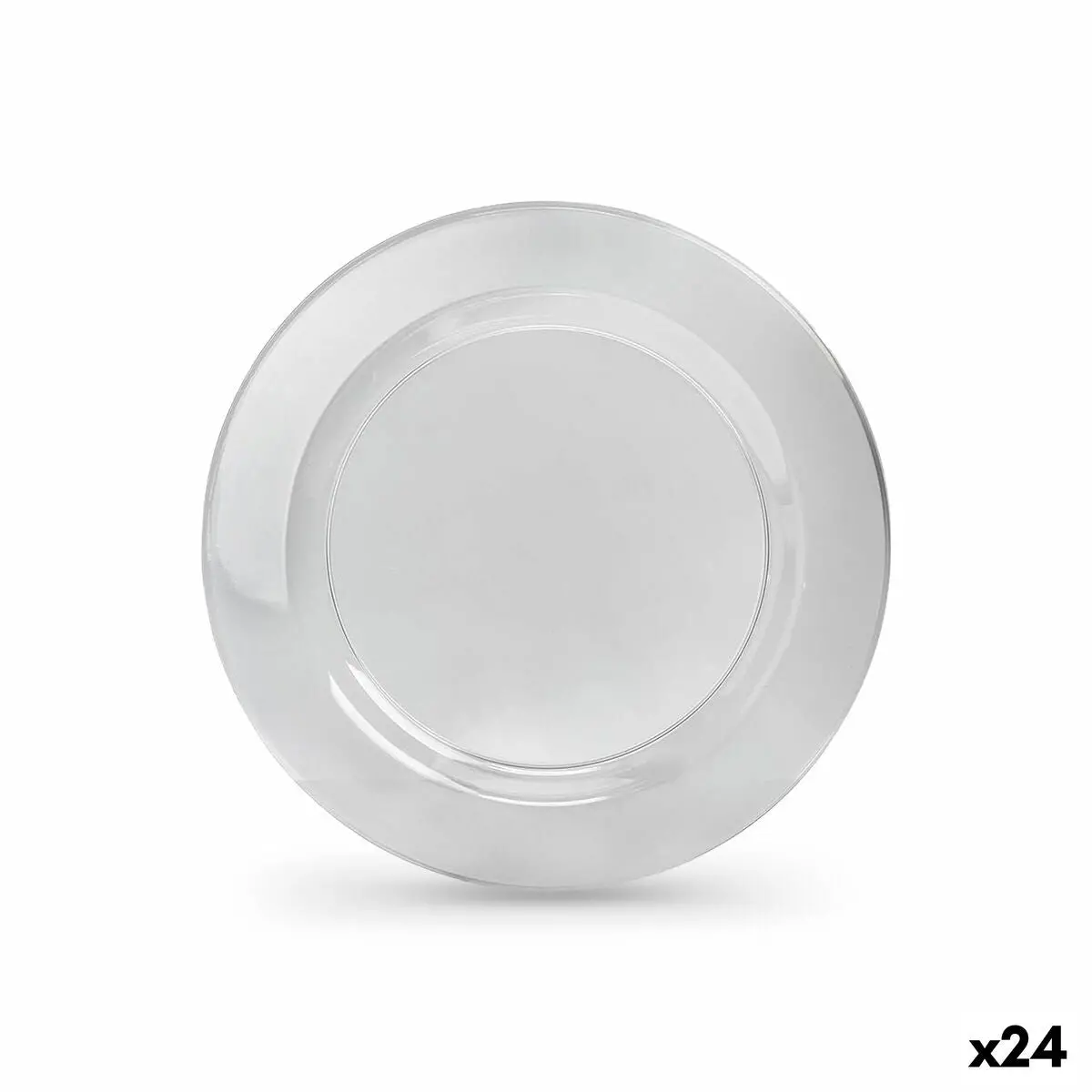 Plate Set Algon 19 Cm 6 Pieces (24 Units) 1