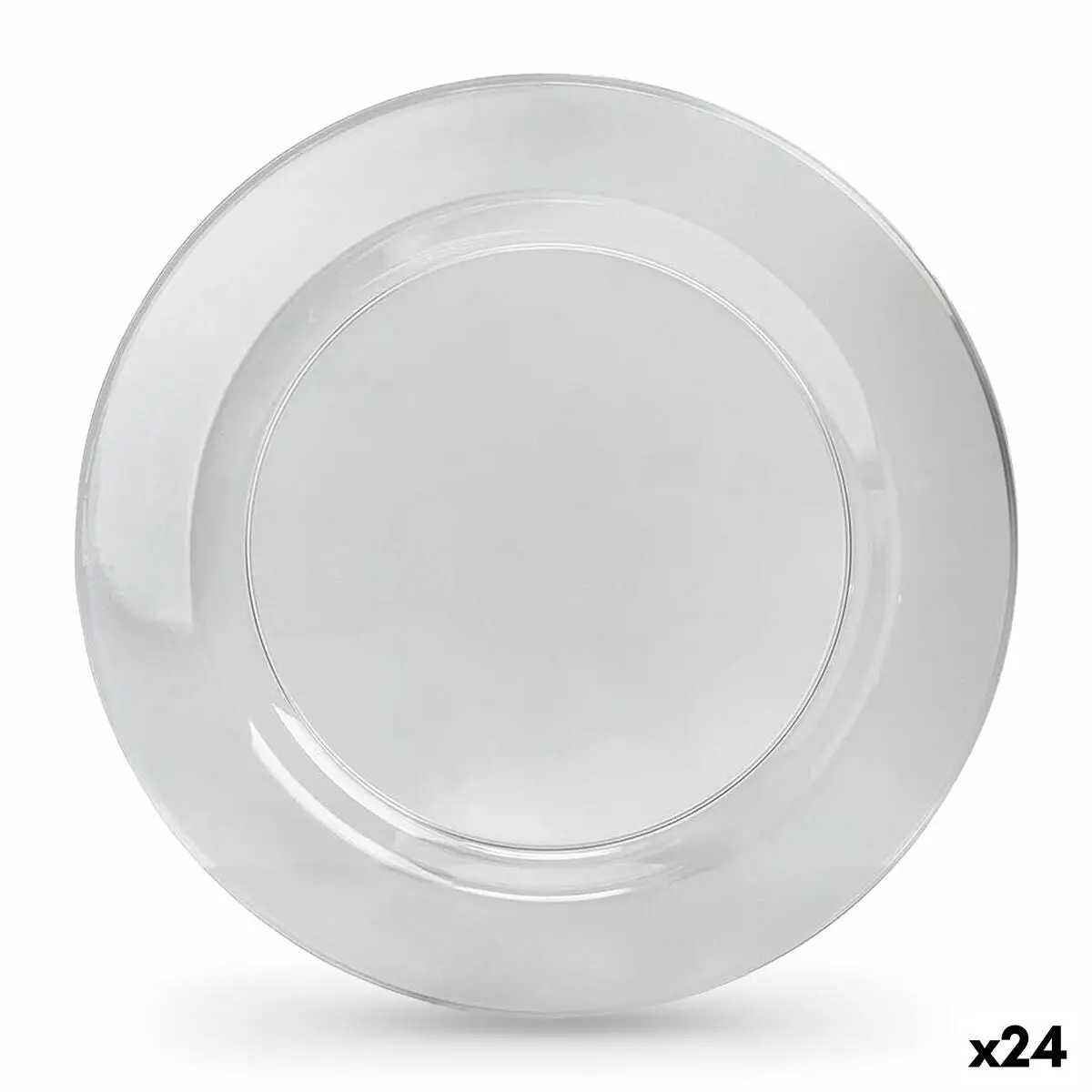 Plate Set Algon 26 Cm 3 Pieces (24 Units) 1
