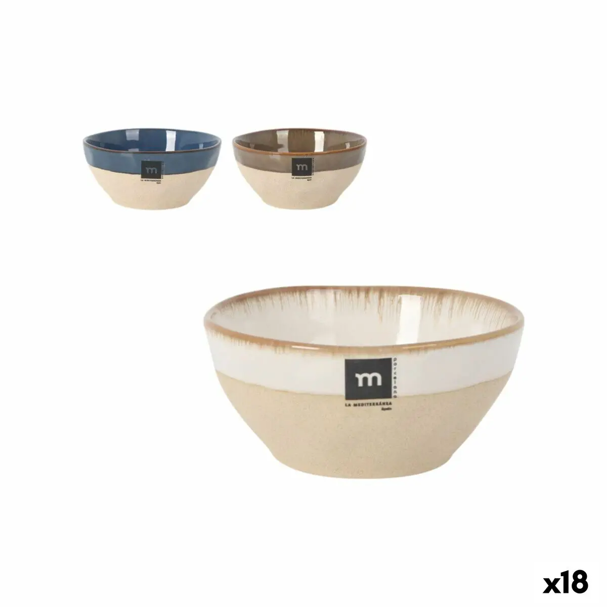 Bowl La Mediterránea Skyline 520 Ml (18 Units) 1
