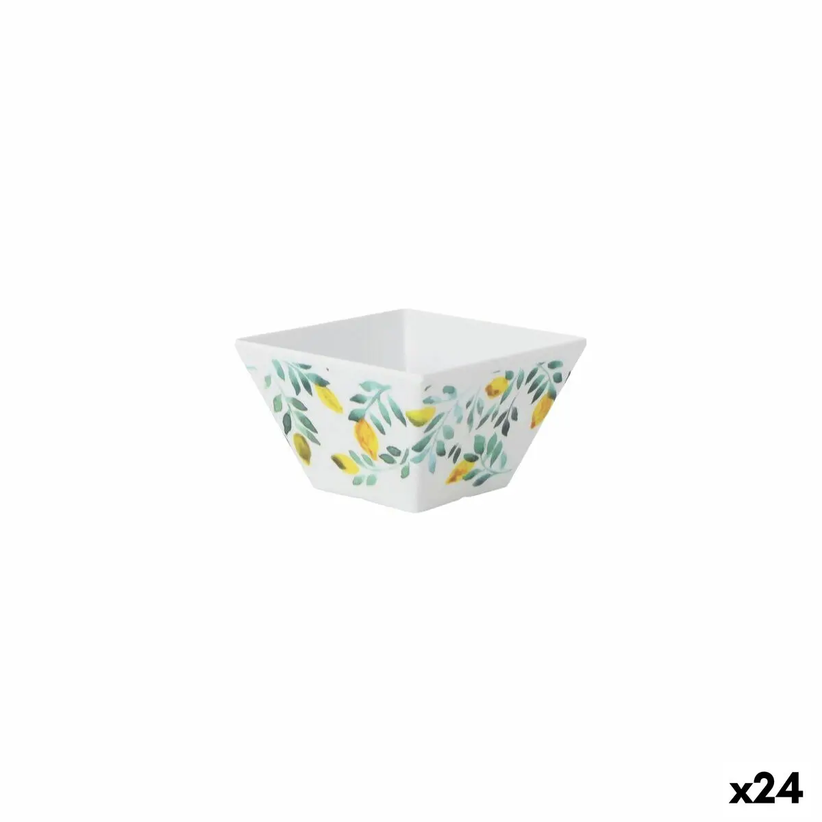 Snack Bowl La Mediterránea Lemon 10 X 10 X 6 Cm (24 Units) 1