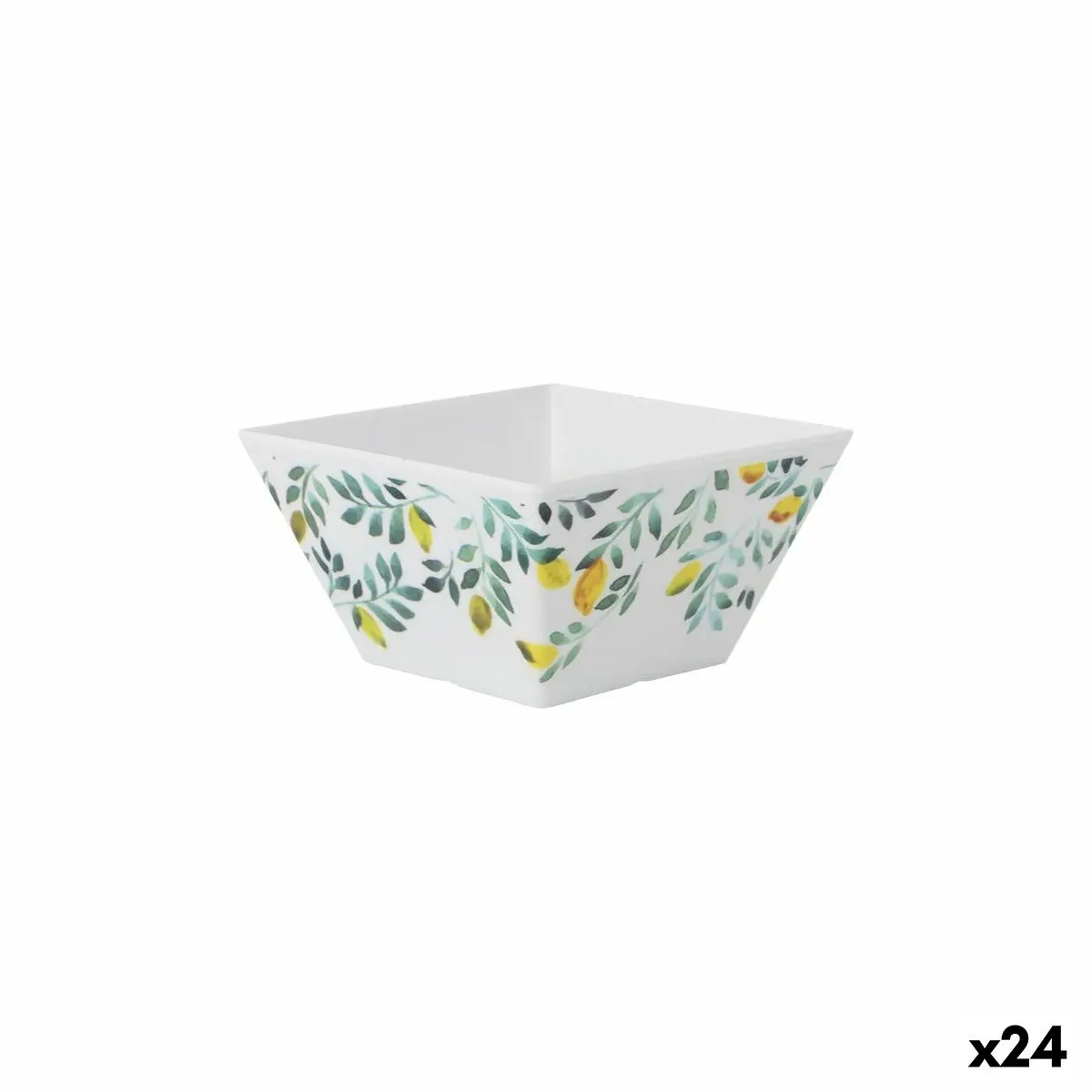 Snack Bowl La Mediterránea Lemon 13 X 13 X 7 Cm (24 Units) 1