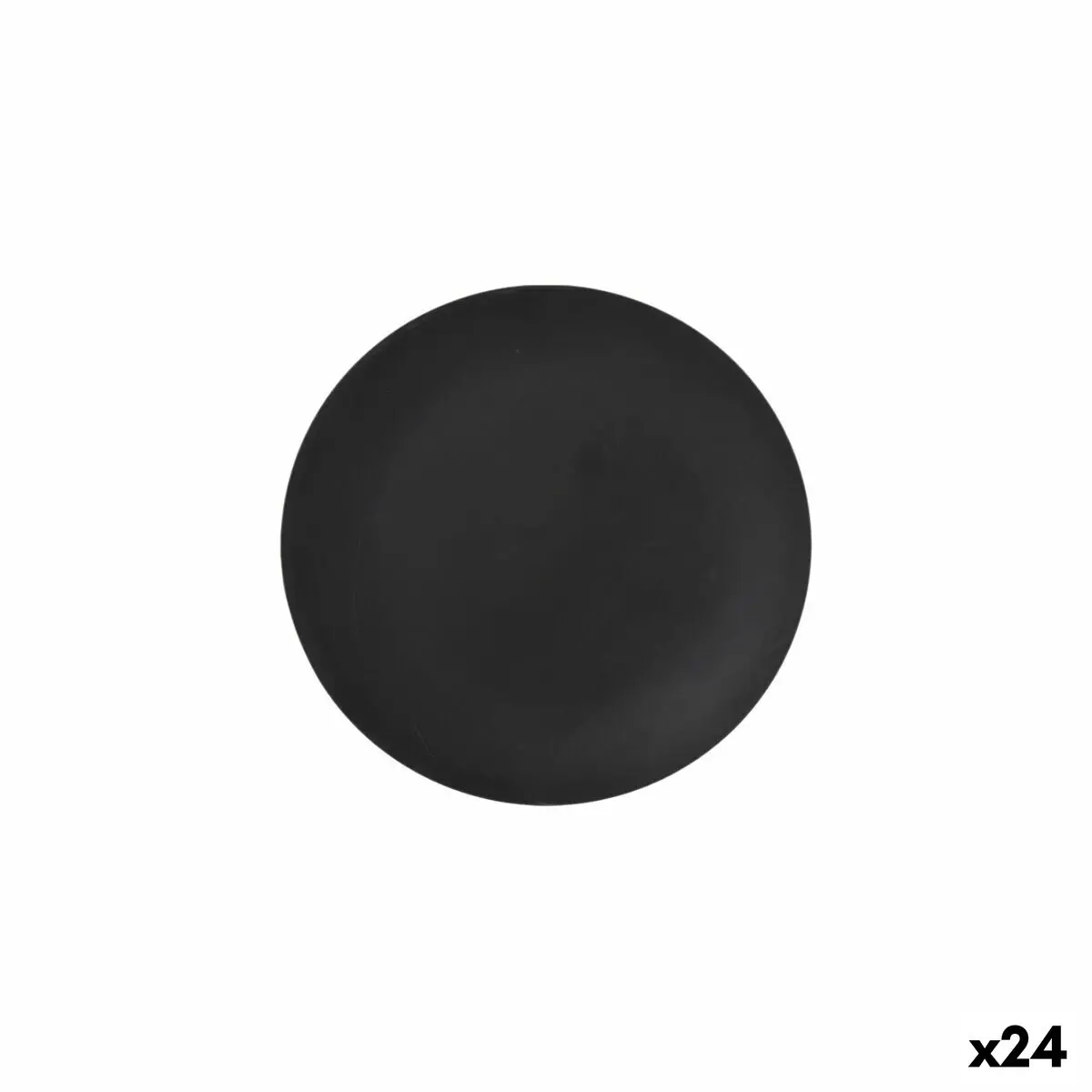 Dessert Dish La Mediterránea Black 20 Cm (24 Units) 1