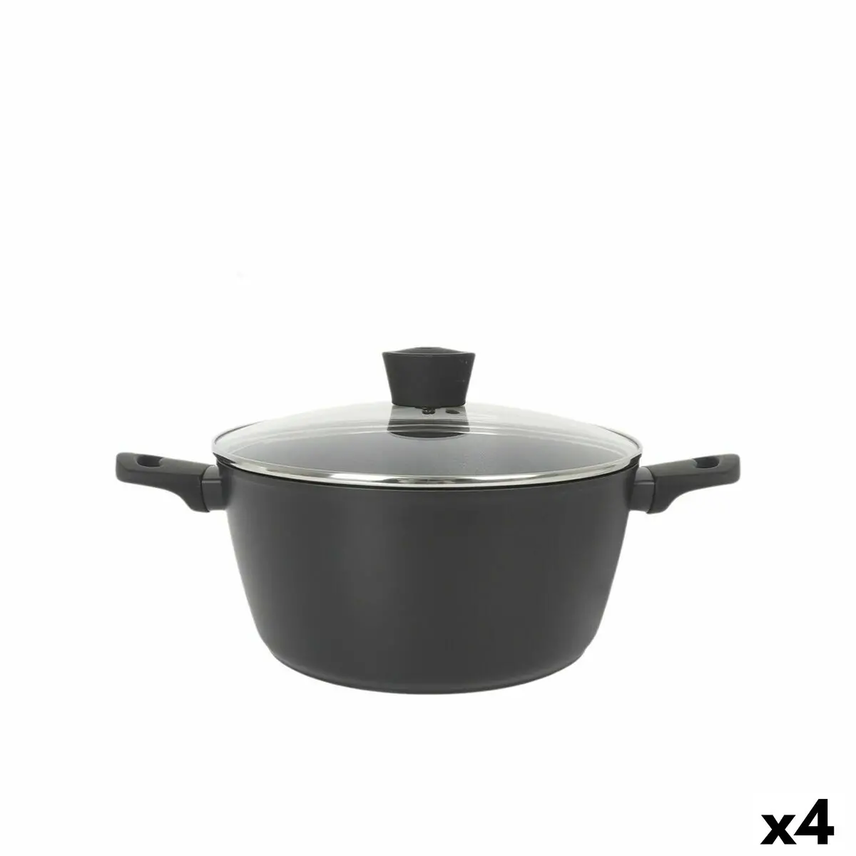 Casserole With Lid Masterchef 28 Cm (4 Units) 1