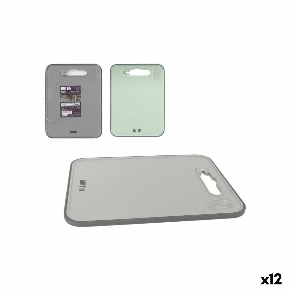 Cutting Board Quttin 33,3 X 25,2 X 1 Cm (12 Units) 1
