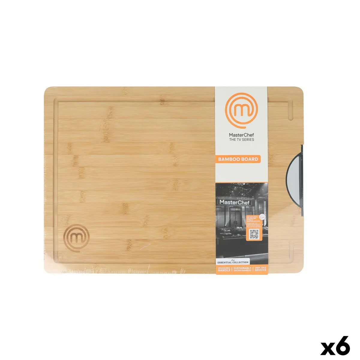 Cutting Board Masterchef 50 X 35 Cm (6 Units) 1