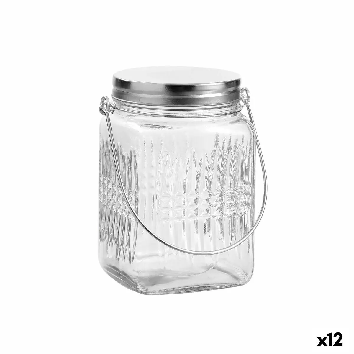 Glass Jar La Mediterránea 1 L (12 Units) 1