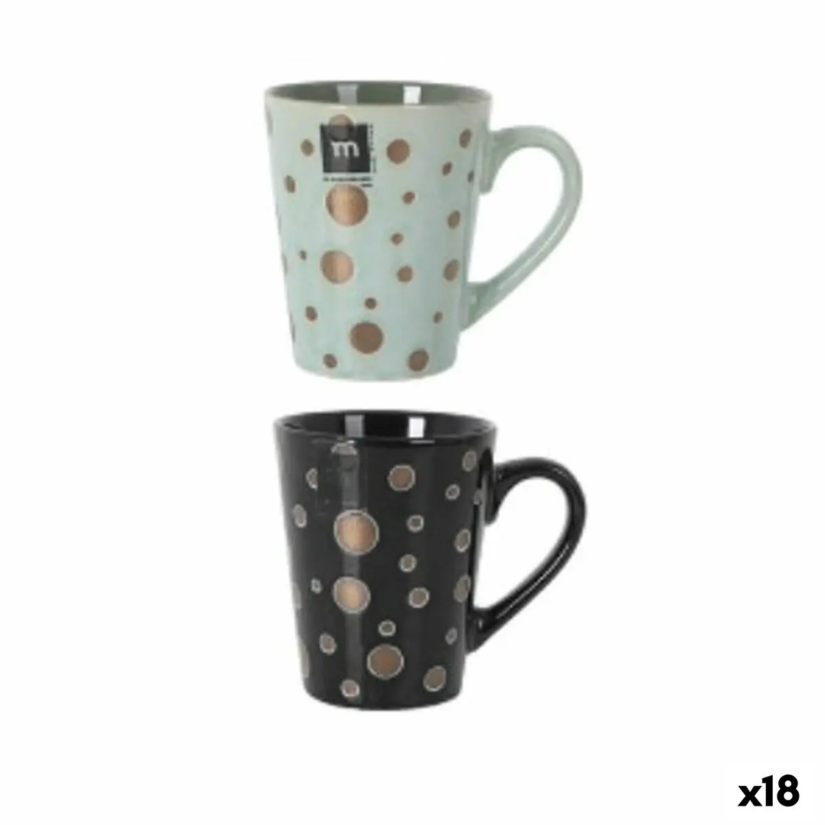 Mug La Mediterránea Lunas 400 Ml (18 Units) 1