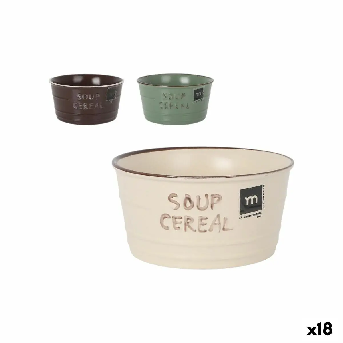 Bowl La Mediterránea Sweet Farm 500 Ml (18 Units) 1
