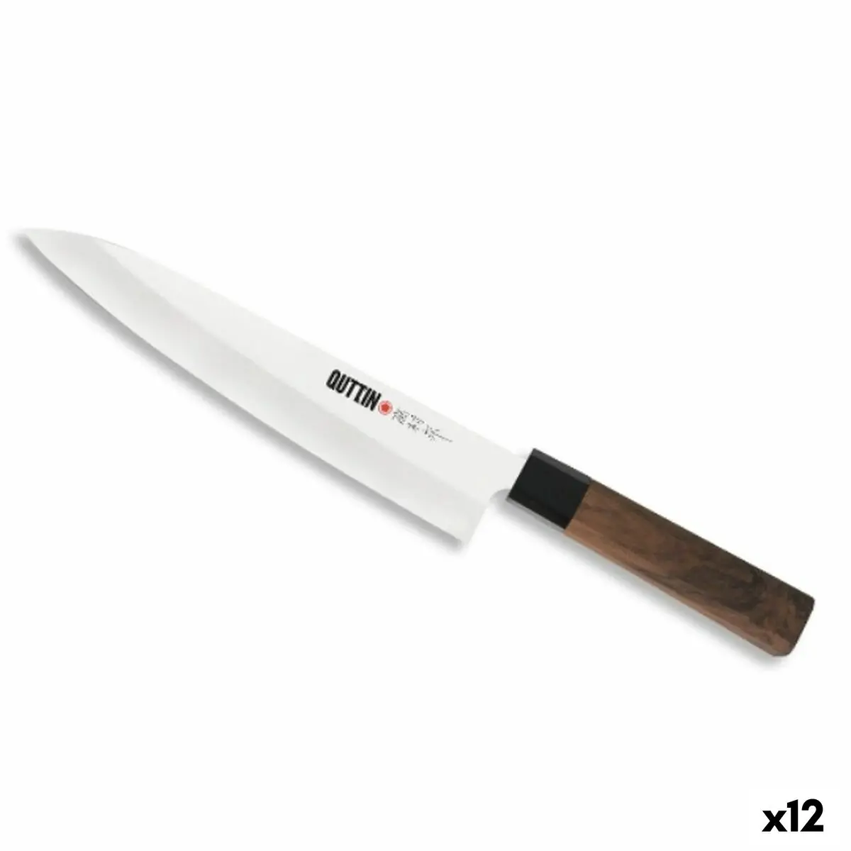 Kitchen Knife Quttin Gyutou Takamura Brown Silver 20 Cm (12 Units) 1