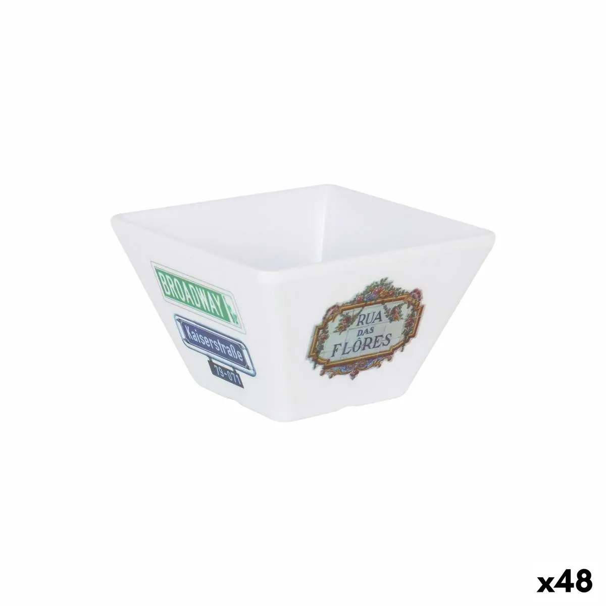 Snack Bowl 10 X 10 X 6 Cm (48 Units) 1