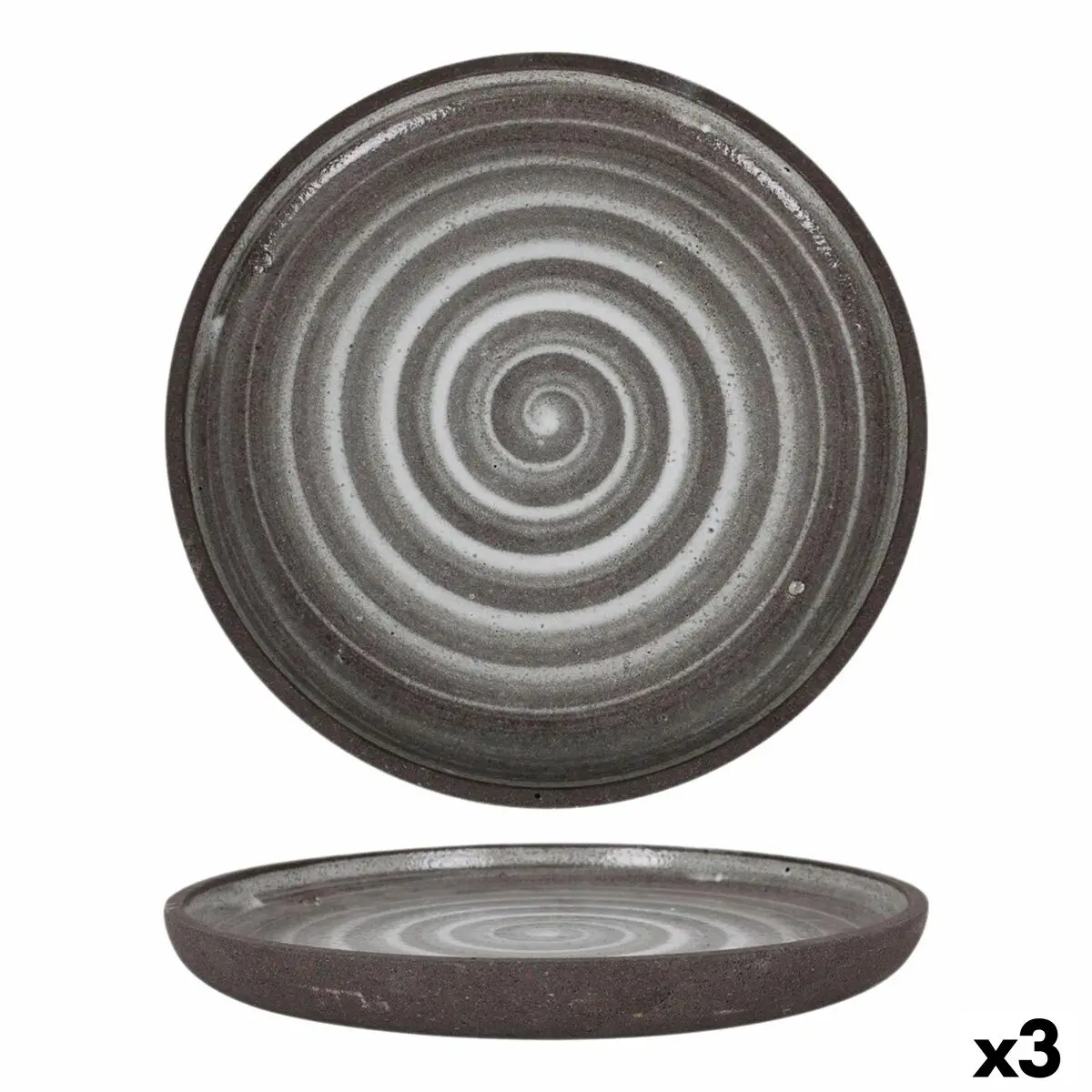 Flat Plate Krakatoa Ø 27 Cm (3 Units) 1