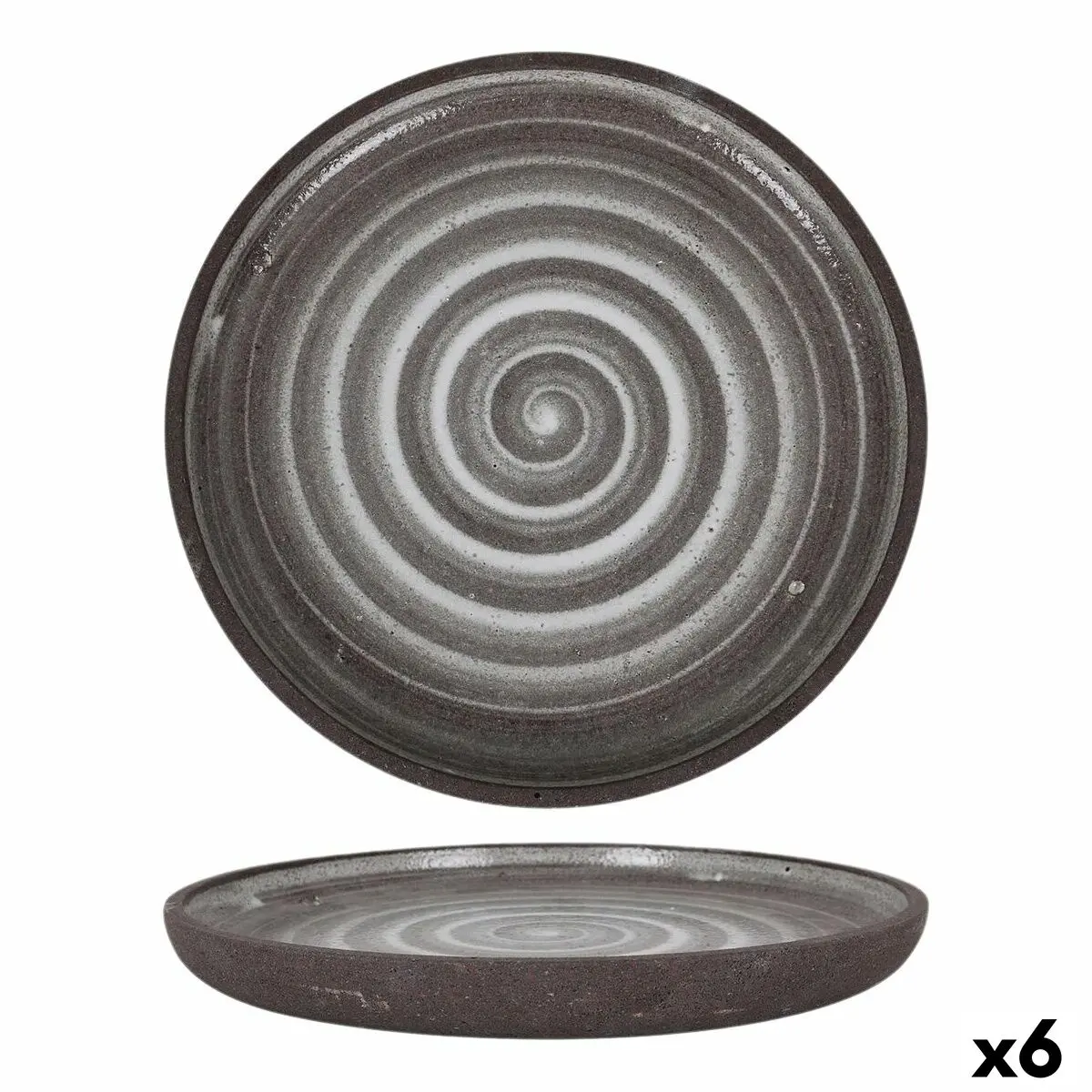 Flat Plate Krakatoa Ø 22,5 Cm (6 Units) 1
