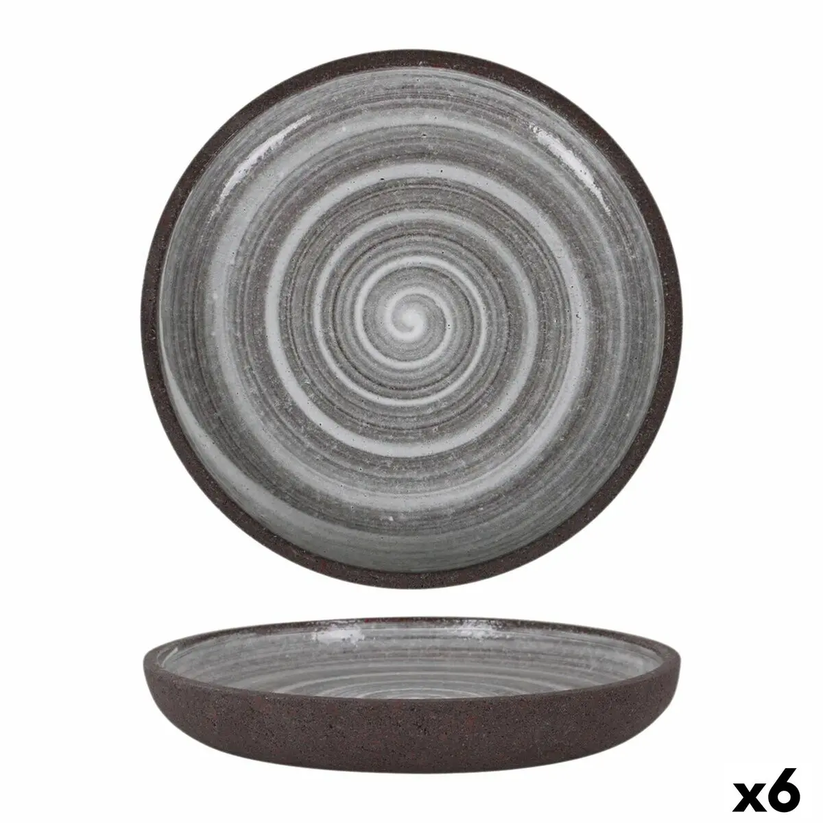 Flat Plate Krakatoa Ø 20 Cm (6 Units) 1