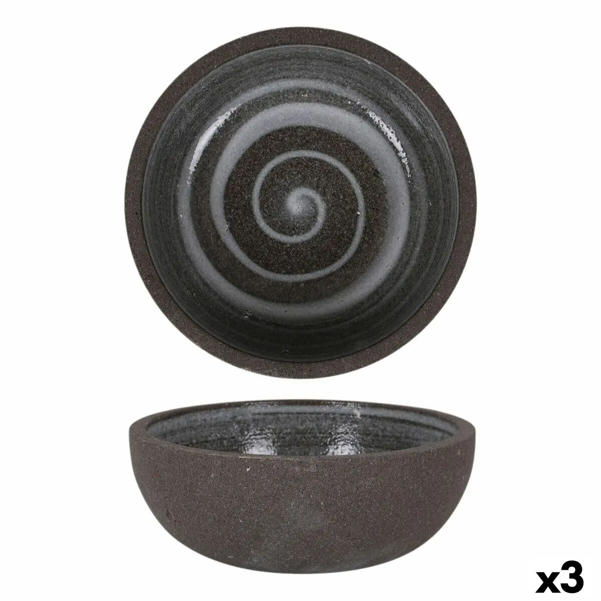 Snack Bowl Krakatoa Ø 16 Cm (3 Units) 1
