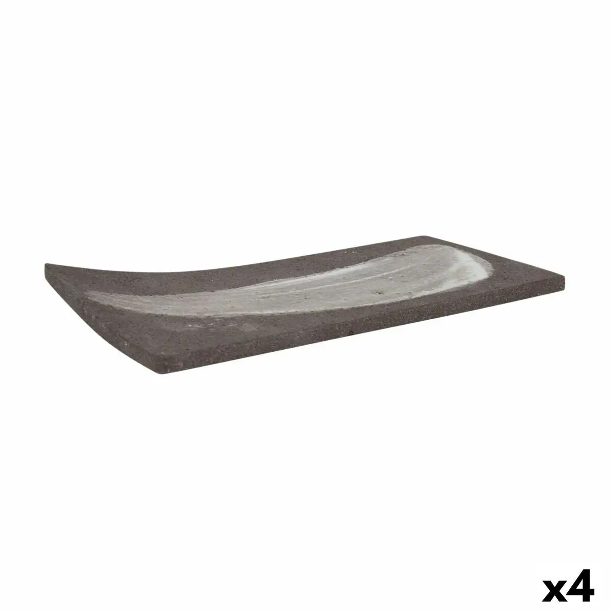 Snack Tray Krakatoa Rectangular 30 X 35 Cm (4 Units) 1