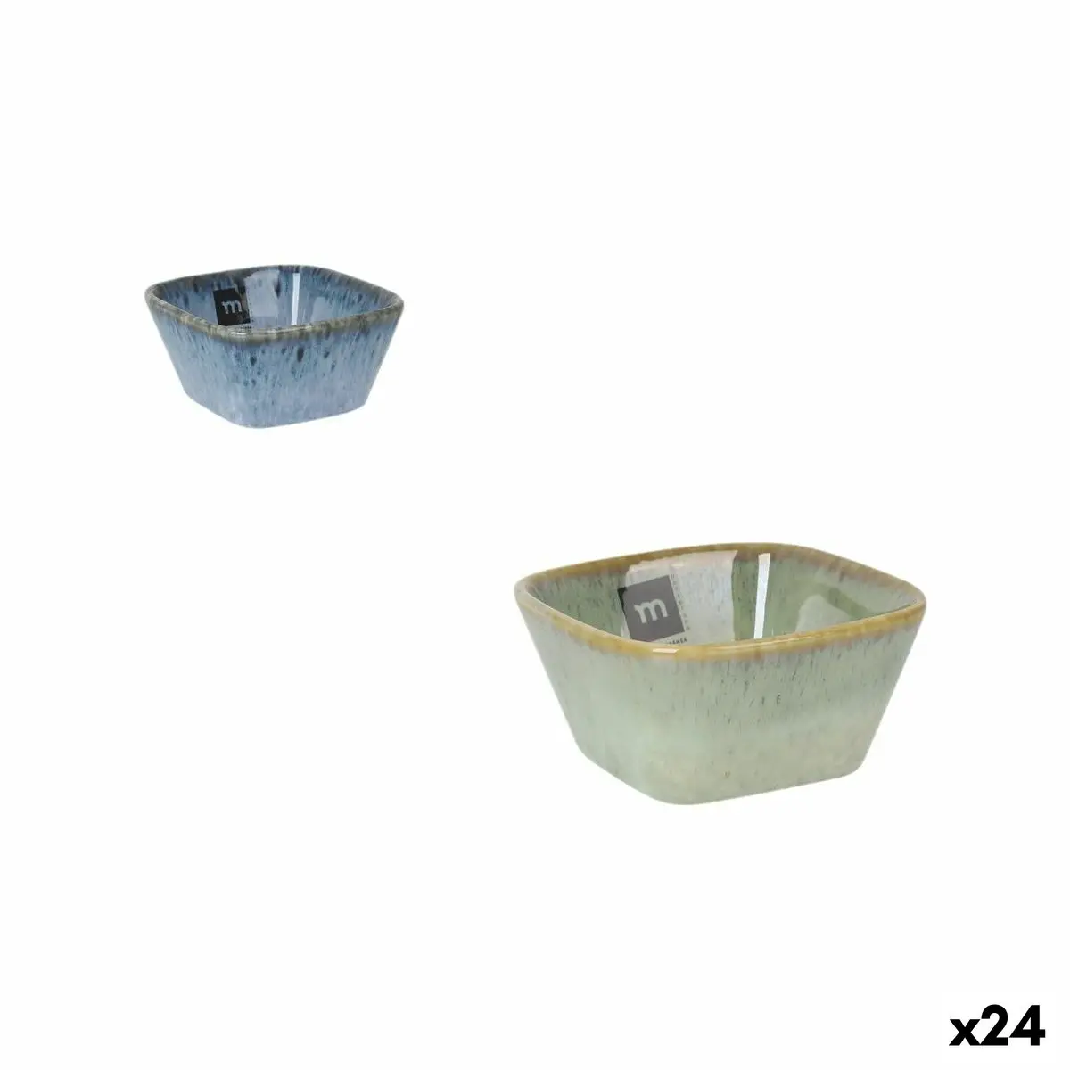 Snack Bowl La Mediterránea Pica-Pica 10 X 10 X 5,7 Cm (24 Units) 1