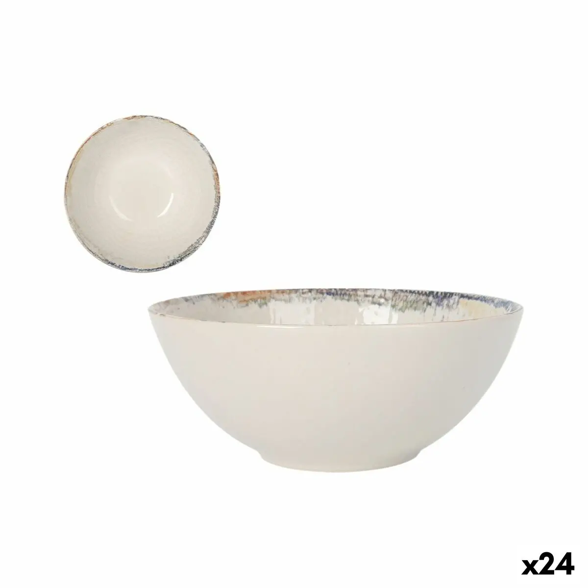Bowl La Mediterránea Albus Ø 16 X 7 Cm (24 Units) 1
