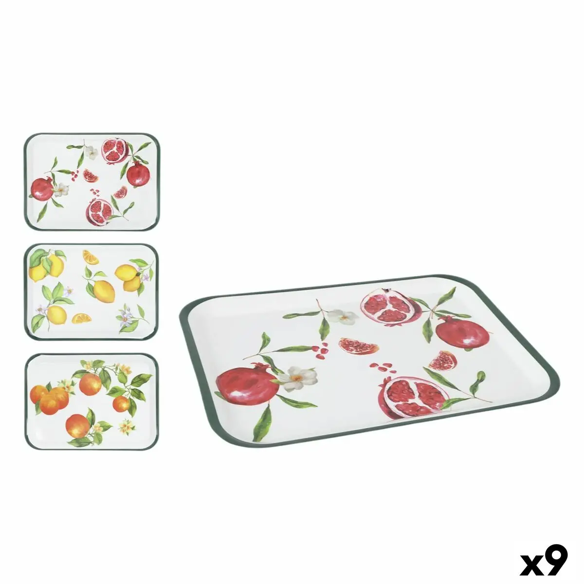 Tray La Mediterránea 42 X 31 Cm Fruits 9Units 1
