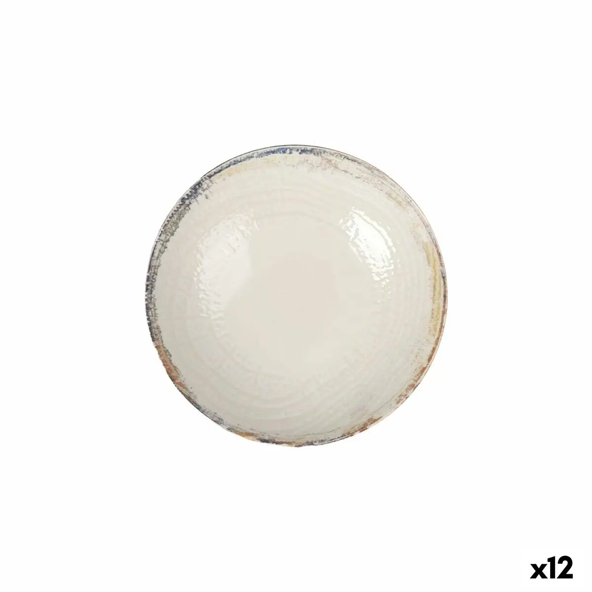 Deep Plate La Mediterránea Albus Ø 21 Cm (12 Units) 1