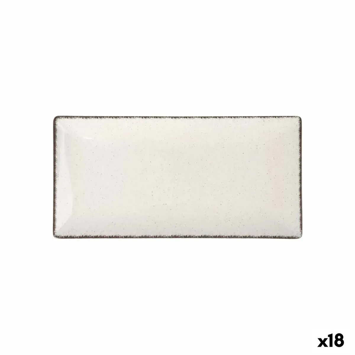 Serving Platter La Mediterránea Anllo Rectangular 30 X 15 X 2 Cm (18 Units) 1