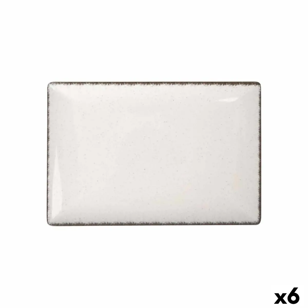 Serving Platter La Mediterránea Anllo Rectangular 30 X 20 X 2,5 Cm (6 Units) 1