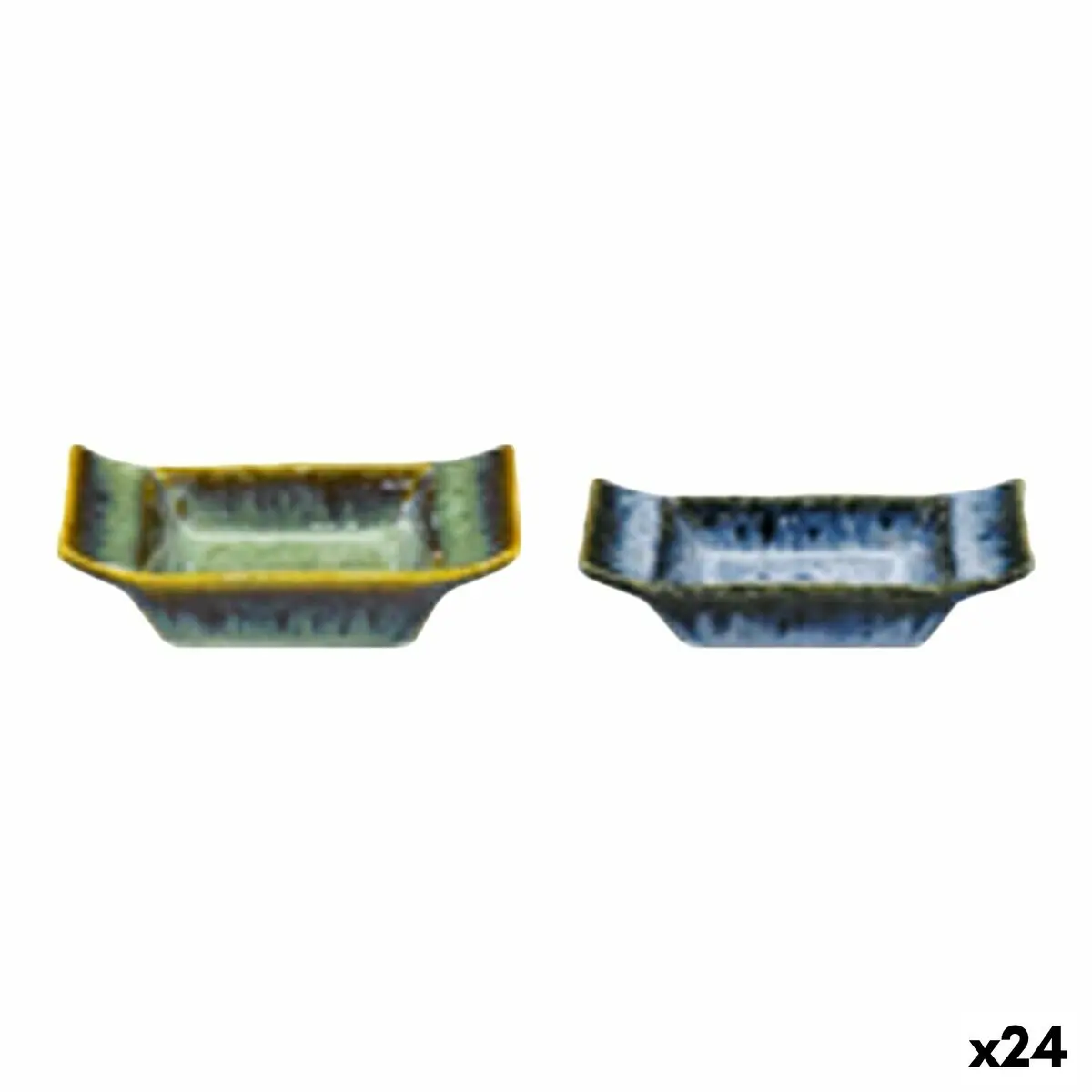 Snack Bowl La Mediterránea Pica-Pica 12,8 X 9 X 3,8 Cm (24 Units) 1