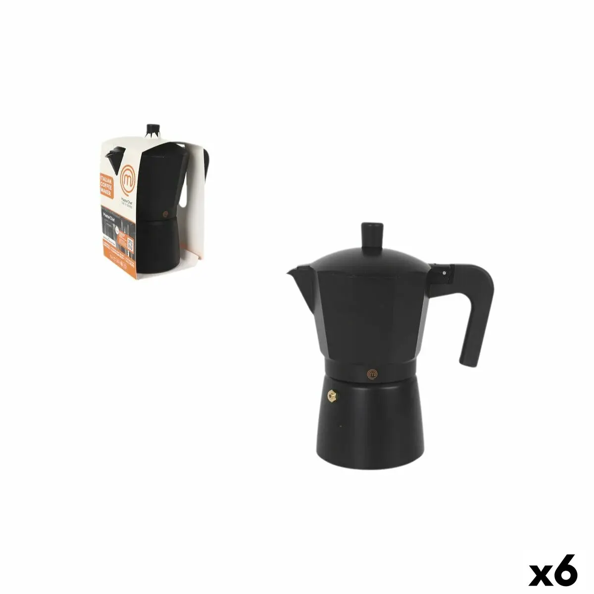 Italian Coffee Pot Masterchef (6 Units) 1